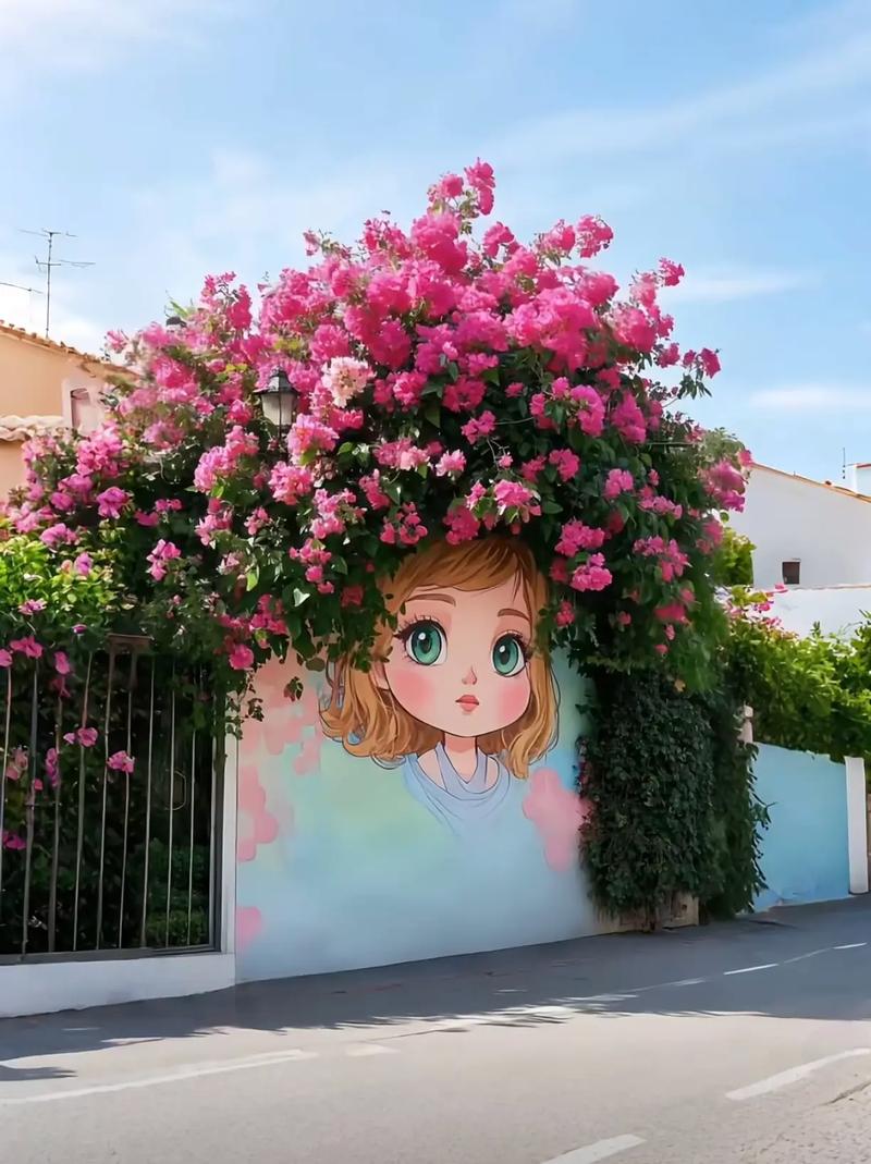 春天创意墙绘，如何点亮城市角落？-图2