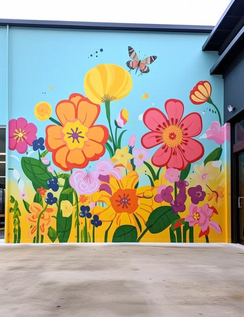 春天创意墙绘，如何点亮城市角落？-图1