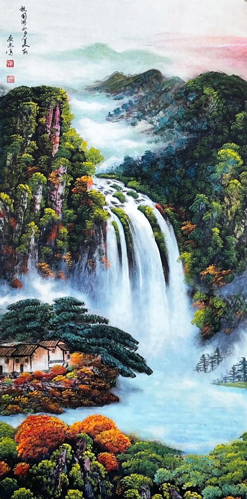 创意山水画如何突破传统？-图1