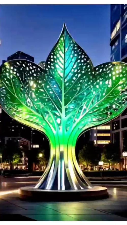 创意景观灯，创意景观灯光效果图-图1