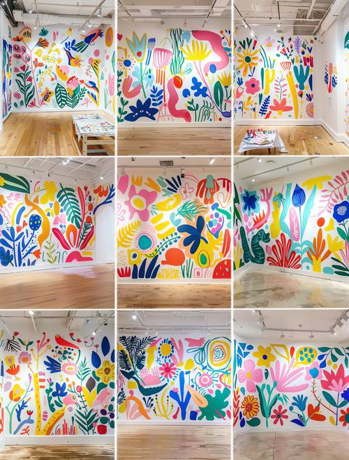 幼儿创意涂鸦,幼儿创意涂鸦整墙-图1 幼儿创意涂鸦,幼儿创意涂鸦整墙-图1