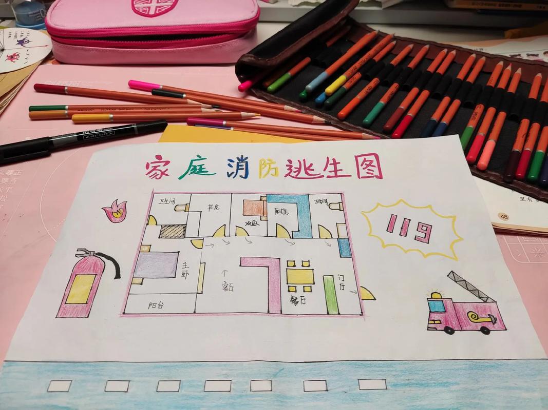 创意逃生,创意逃生路线图画-图2 创意逃生,创意逃生路线图画-图2