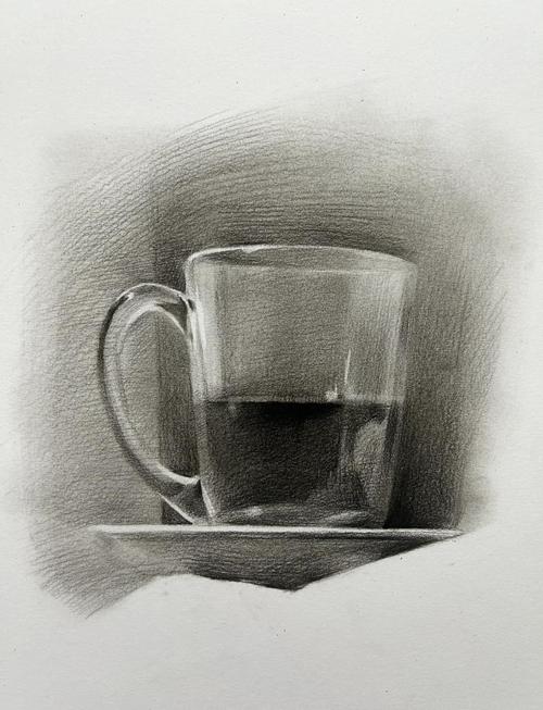 素描水杯创意画，如何画出独特创意？-图3