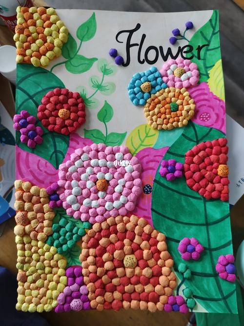 皱纹纸如何变身创意画？-图3