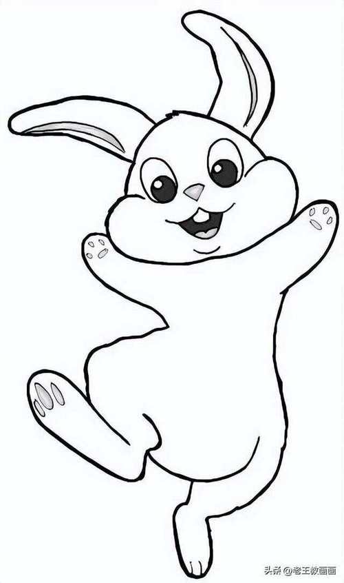 兔子创意简笔画怎么画才简单又有趣？-图2