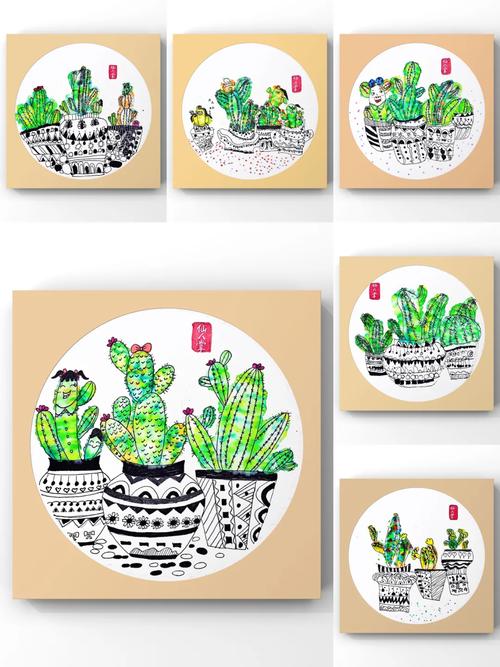 仙人掌创意设计-图3