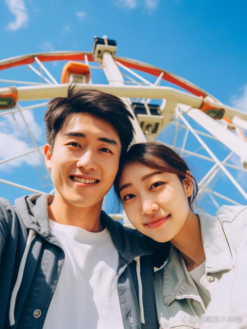 创意情侣拼接照片，创意情侣拼接照片图片-图2