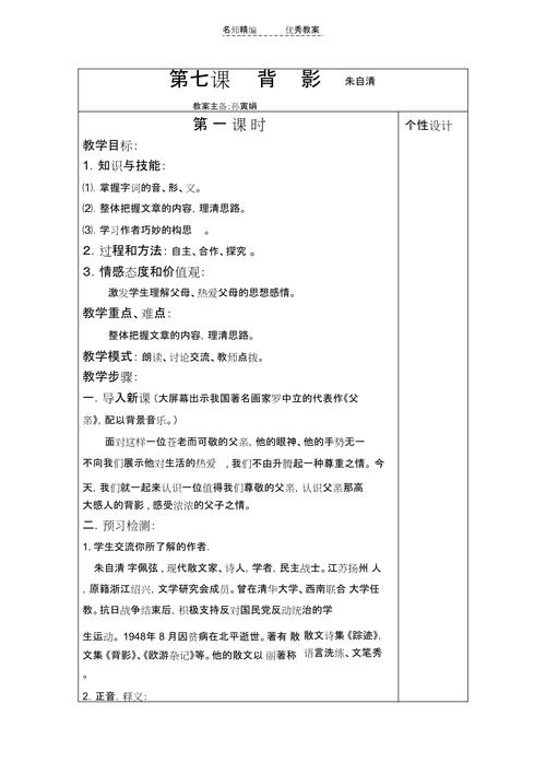 背影朗诵如何把握情感层次与语气停顿？技巧分析需聚焦哪些核心要点？-图3