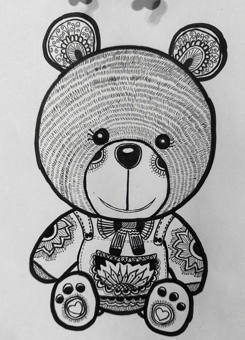 创意画黑白画，创意画黑白画图片-图2