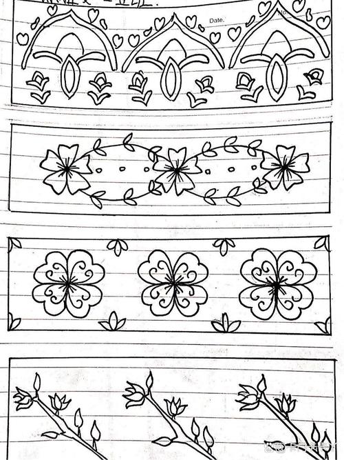 二方连续创意图如何突破传统重复模式实现视觉创新与叙事性表达？-图1