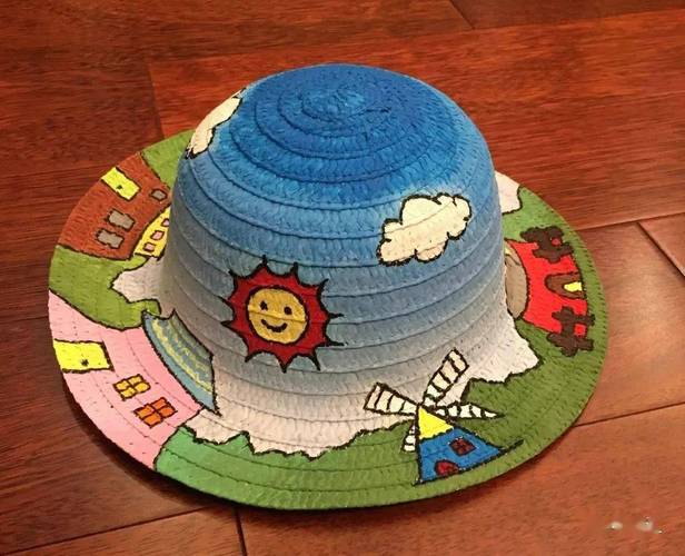 如何将日常草帽变为独特艺术品？彩绘草帽创意绘画技巧与灵感图片大全在这里！-图1