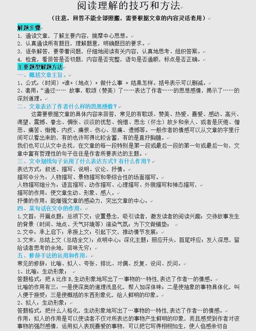 如何高效掌握小考阅读理解技巧，快速提升答题正确率与得分？-图2