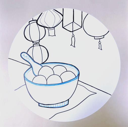 元宵儿童创意画有哪些独特创意?这些作品如何体现孩子的想象力?-图1 元宵儿童创意画有哪些独特创意?这些作品如何体现孩子的想象力?-图1