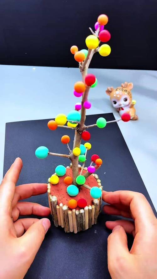 枯树枝创意手工幼儿园-图1