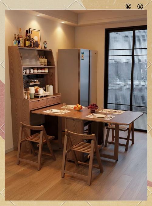 创意餐桌椅设计如何平衡美学与实用性？餐桌椅的创意设计能否真正适配多样家居风格？-图2