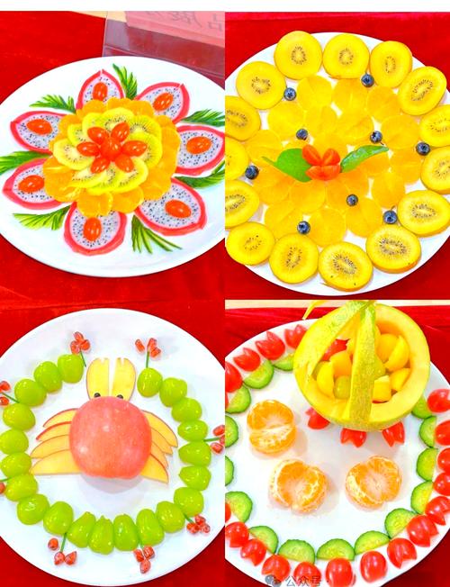 中秋水果创意拼盘图大全，有哪些造型惊艳又寓意吉祥的创意拼盘做法？-图3
