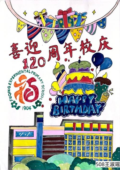 如何将校庆历史底蕴与当代绘画创意结合，打造既有纪念意义又具传播价值的校庆视觉设计？-图1