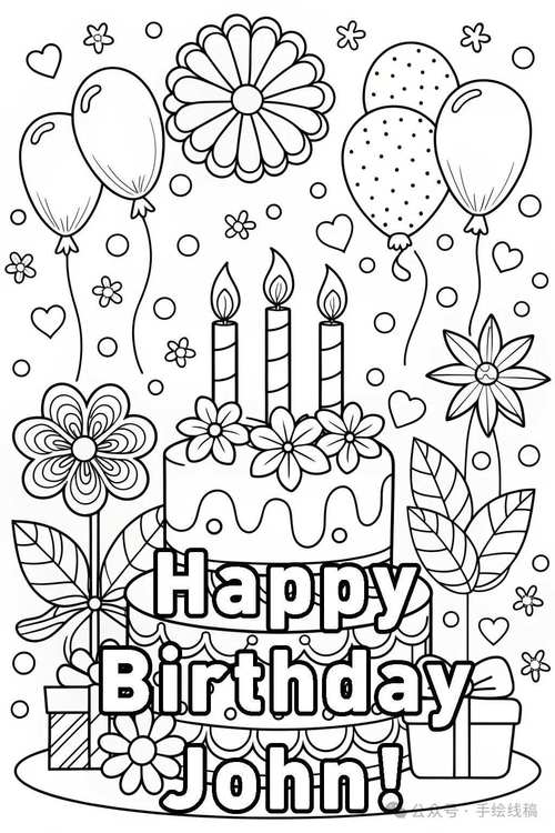 创意生日快乐手绘图片,创意生日快乐手绘图片大全-图1 创意生日快乐手绘图片,创意生日快乐手绘图片大全-图1