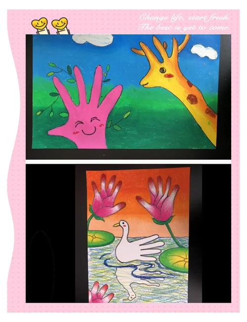 创意手脚画,如何激发孩子的无限创意?-图2 创意手脚画,如何激发孩子的无限创意?-图2