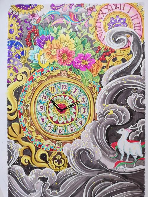 创意的钟表,创意的钟表怎么画?-图3 创意的钟表,创意的钟表怎么画?-图3