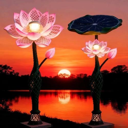 创意路灯图片-图1