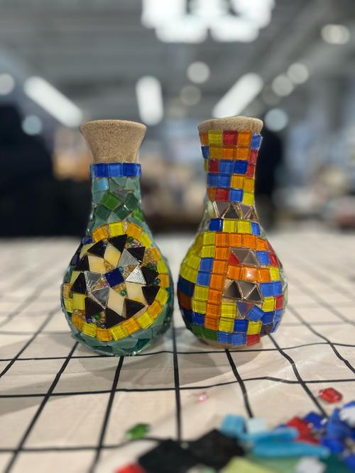 创意涂鸦花瓶，创意涂鸦花瓶图片-图2