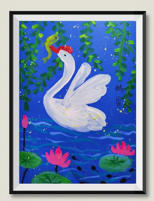 小班创意水粉画图片-图1 小班创意水粉画图片-图1