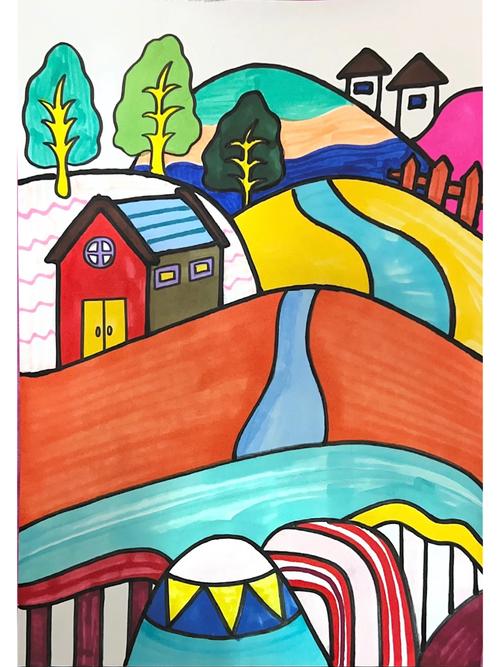 叠加创意画怎么画简单又漂亮?-图2 叠加创意画怎么画简单又漂亮?-图2