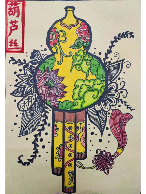 乐器创意画,如何巧绘音乐世界?-图3 乐器创意画,如何巧绘音乐世界?-图3