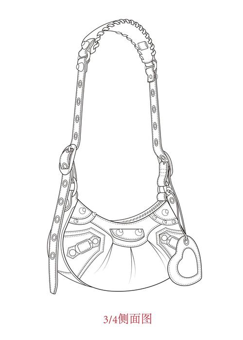 创意包包线稿，创意包包线稿图片-图1