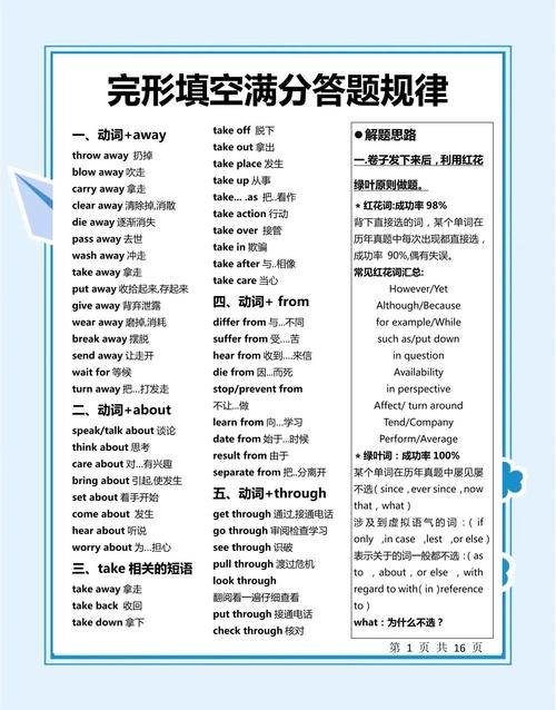 完形填空6大技巧如何高效运用?-图2 完形填空6大技巧如何高效运用?-图2