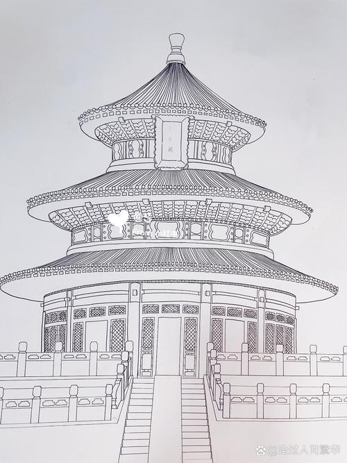 天坛写生技巧-图1 天坛写生技巧-图1