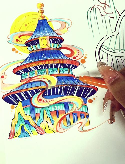 天坛写生技巧-图2