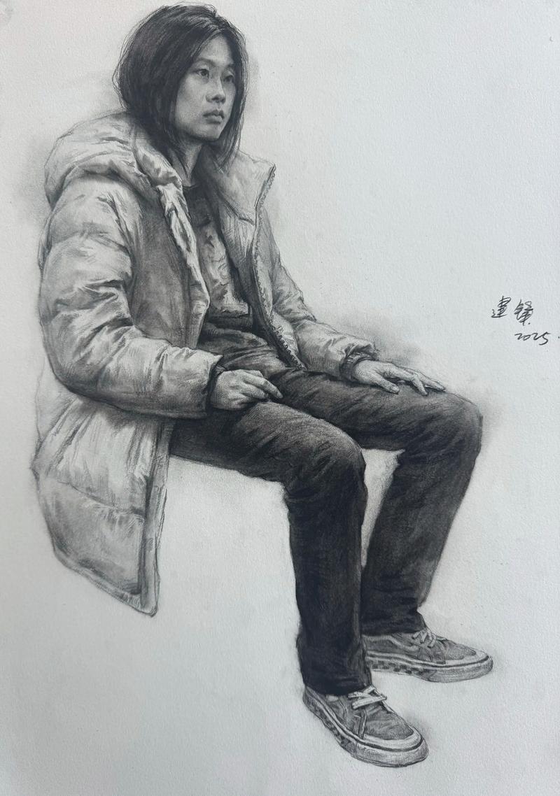 创意全身素描如何突破传统框架?-图1 创意全身素描如何突破传统框架?-图1