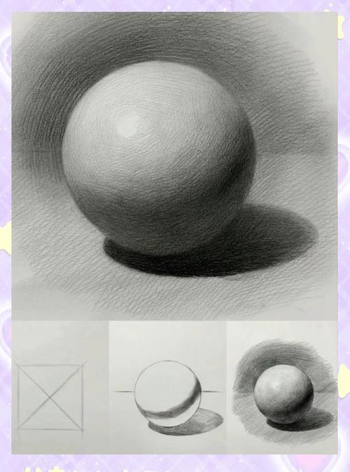 球体创意素描-图1 球体创意素描-图1
