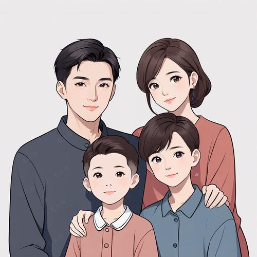 四口创意照-图2