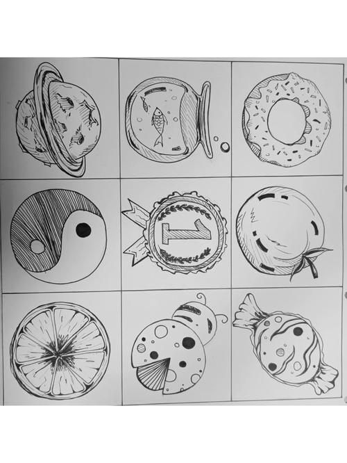 圆的创意图形设计，圆的创意图形设计图片-图1