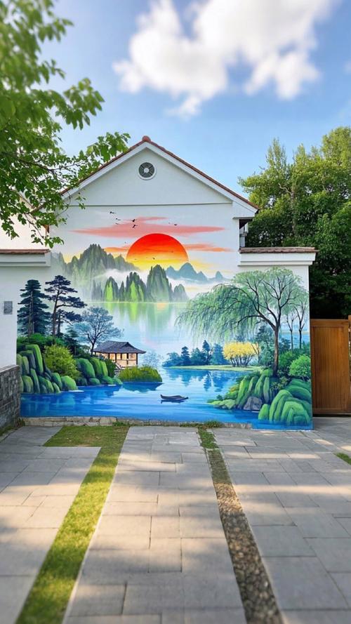 创意时尚墙绘，如何点亮空间美学？-图3