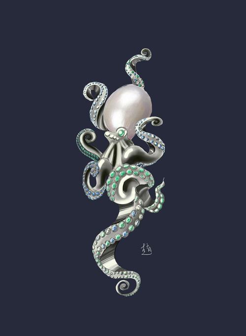 章鱼创意设计有哪些独特灵感？-图1