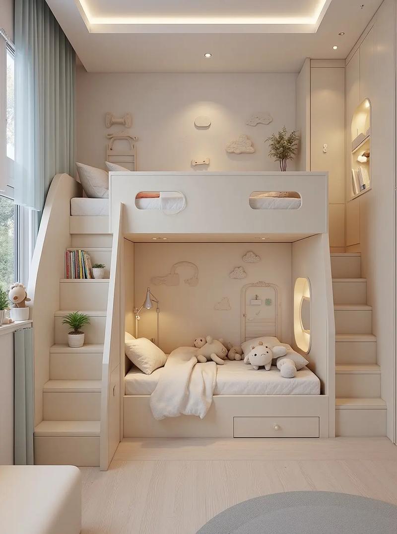 创意上下床装修效果图，这样设计实用吗？-图2