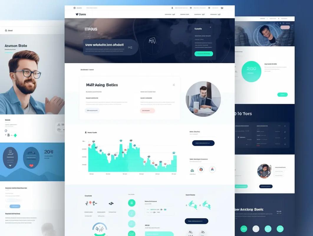 网页创意设计图片，网页创意设计图片素材-图1