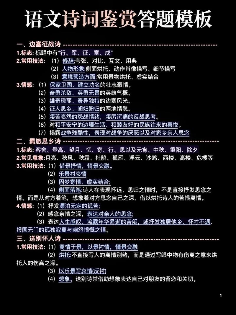 高中语文现代文答题技巧，高中语文现代文答题技巧总结-图2