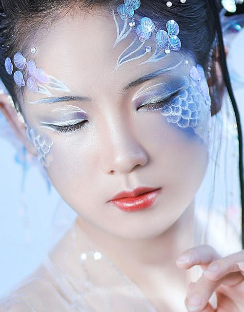 海洋创意妆容如何惊艳变身？-图2