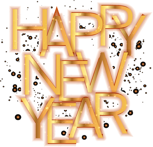 新年快乐字母创意画怎么做的？-图3