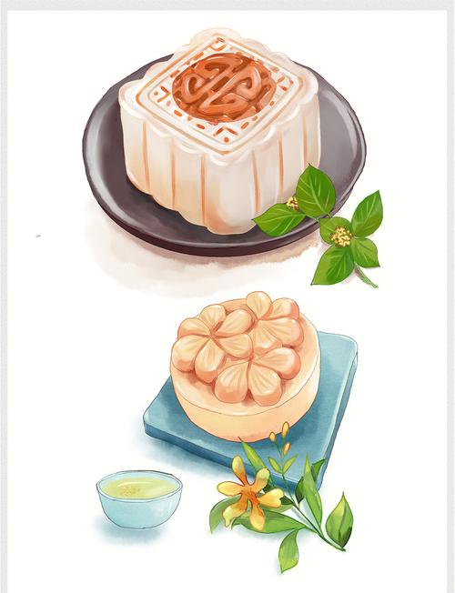 月饼创意画-图2 月饼创意画-图2