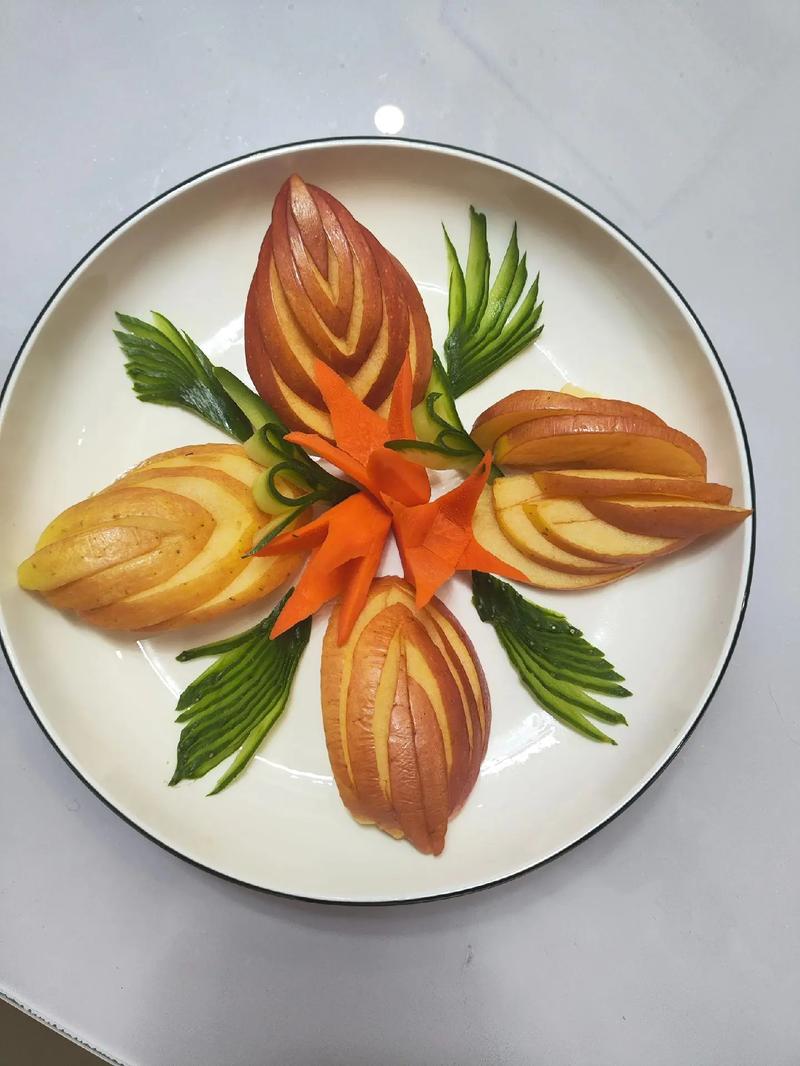 蔬菜水果拼盘创意怎么设计好看？-图2