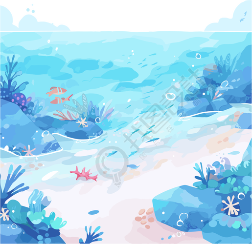 海洋元素创意，海洋元素创意设计-图2