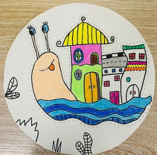 蜗牛房子创意画,蜗牛房子创意画起名字-图1 蜗牛房子创意画,蜗牛房子创意画起名字-图1