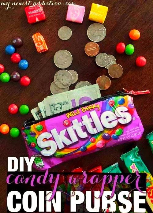 糖果纸创意手工,巧手能变出什么?-图1 糖果纸创意手工,巧手能变出什么?-图1