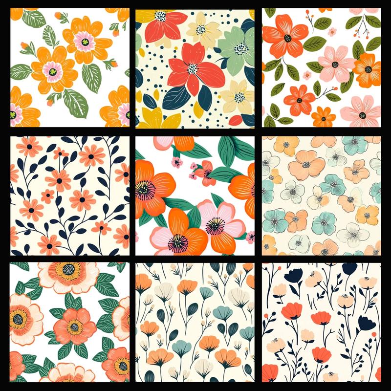 四方连续创意图案-图1